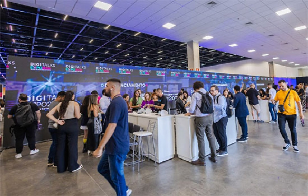 Bastidores de operação da Nobox em evento de grande porte
